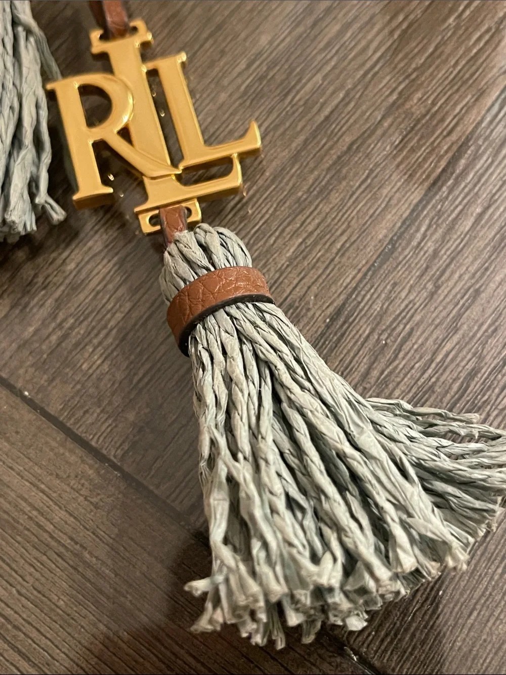 Lauren Ralph Lauren Replacement Three Tassel - Gold-tone Logo Bag Charm